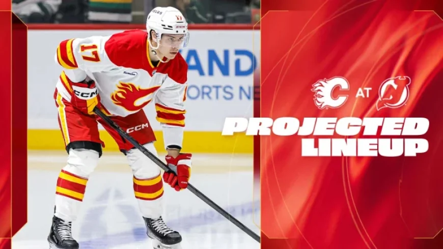 Projected Lineup: Flames Vs Devils — 4 Reveals from Morning Skate Ahead of Tonight’s Clash