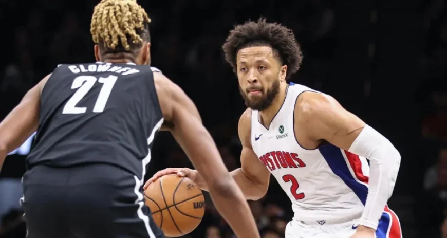 Cade Cunningham Posts Double-Double Tuesday — 36th of Season Sparks 38-Point Blowout