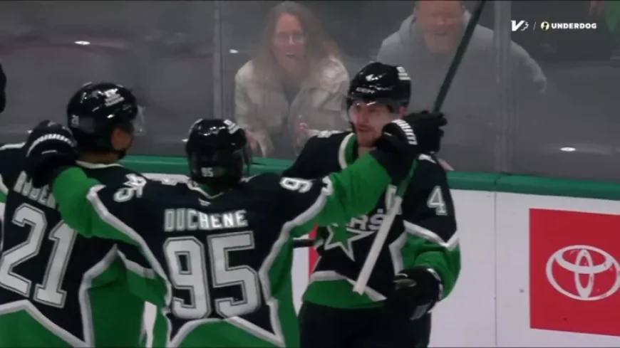 Jason Robertson, Heiskanen buries OT winner as Stars beat Blackhawks 4-3