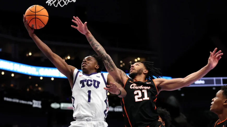 2026 Big 12 Tournament Bracket: Iowa State, Arizona, Houston Advance — Kansas vs TCU LIVE Right Now