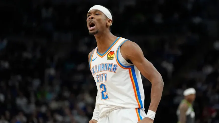 Sga Eyes Wilt Chamberlain Record as Thunder Head to Boston