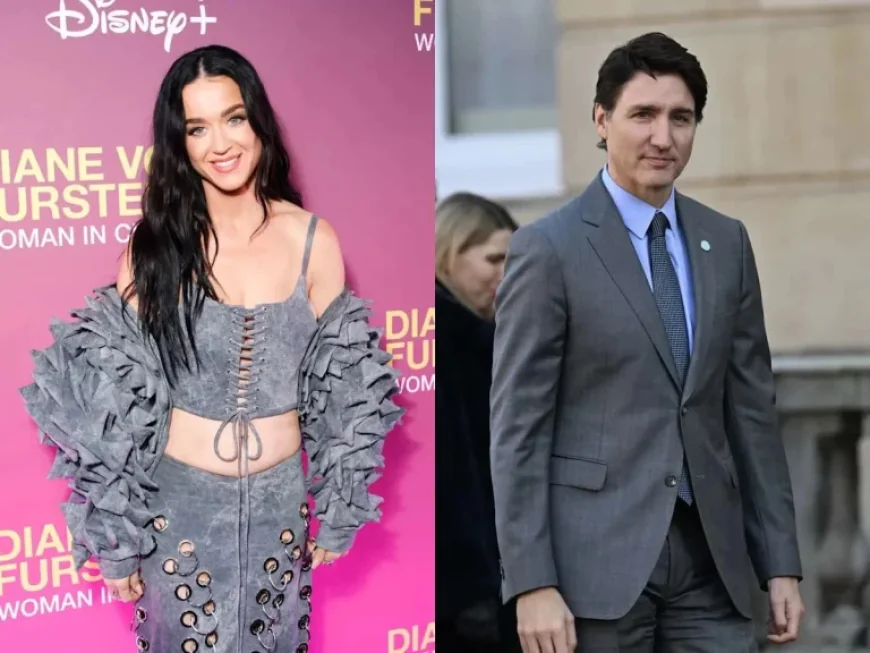 Katy Perry Shares Selfies with Justin Trudeau and Relatable Meme