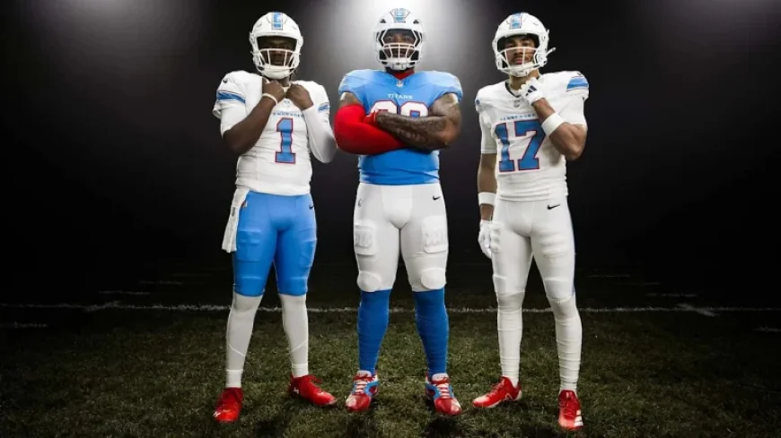 New-age Titans Reveal Updated Logo, Uniforms, and Helmets