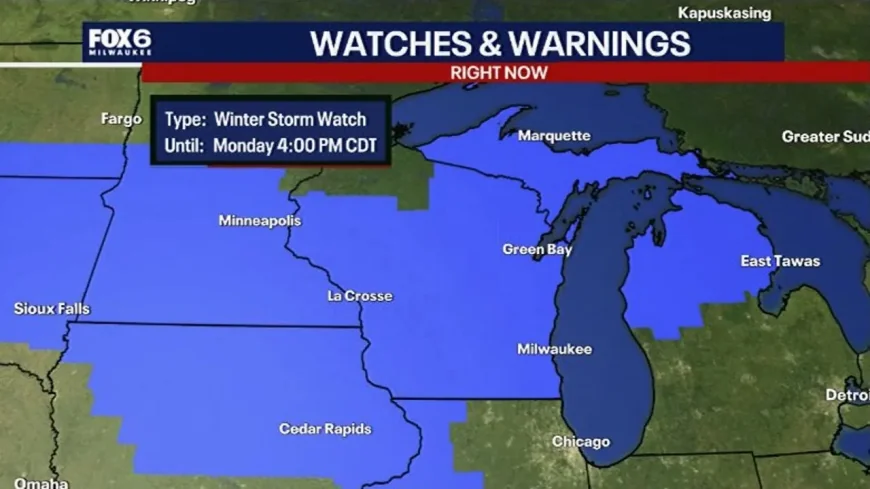 Winter Storm Warning: Major Blizzard Targeting Milwaukee and the Midwest — 5 to 25 Inches of Snow This Weekend