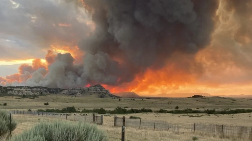 Nebraska Fires 2026: 36,000 Acres Scorched, Farnam Under Evacuation, Red Flag Warning Active Through Saturday