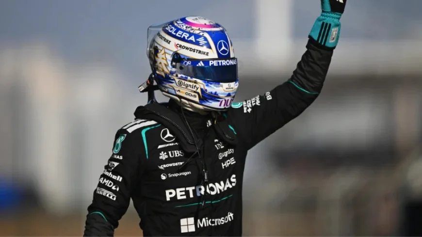 F1 China Sprint Qualifying: Russell pole reveals Mercedes front-row stranglehold