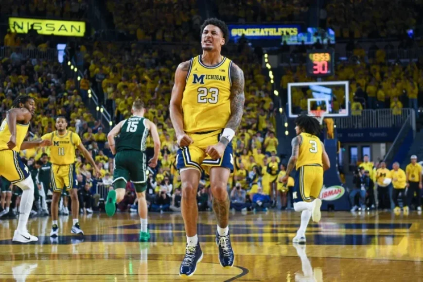 Yaxel Lendeborg surges back to No. 1 as Michigan enters tournament time