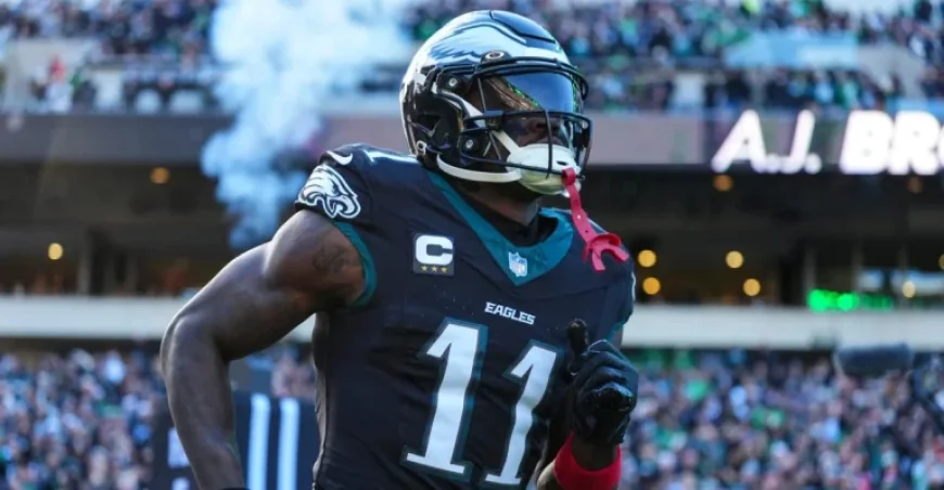Rams and Broncos Eyeing Eagles’ Receiver A.J. Brown for Trade