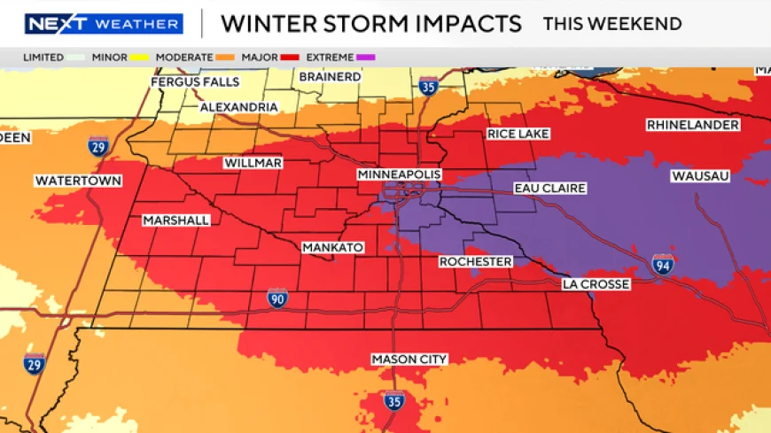 Winter Storm Warning: Major Blizzard Threatens 200 Million — 10 to 20+ Inches Headed for Twin Cities, Wisconsin, and Great Lakes This Weekend