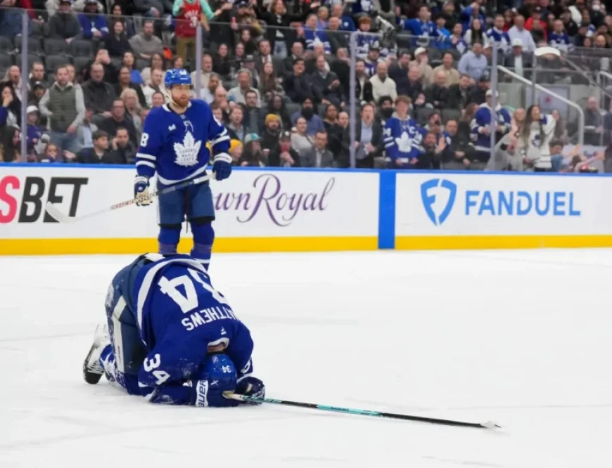 Auston Matthews Injured, Maple Leafs’ Season in Jeopardy