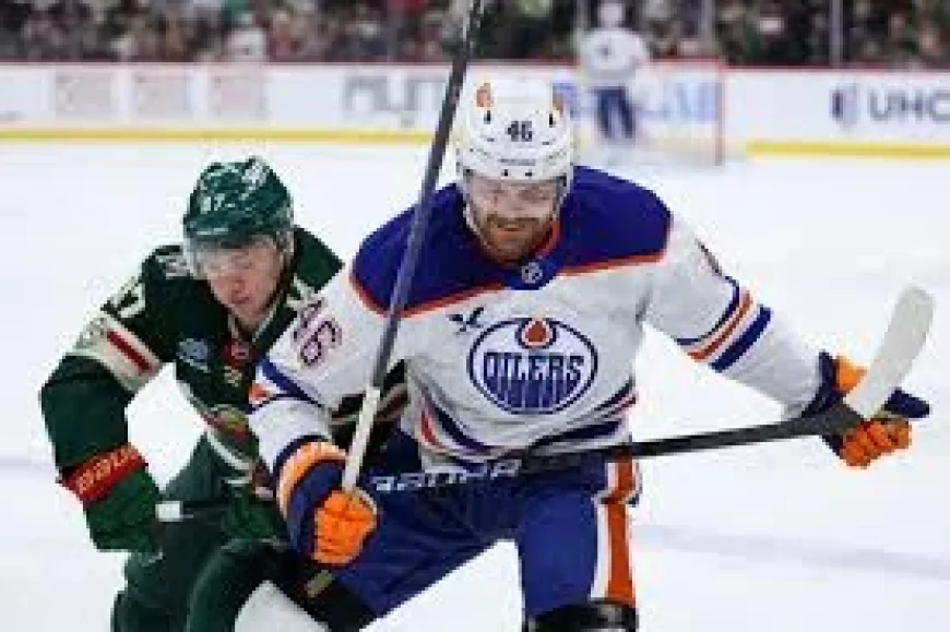 Ryan Nugent Hopkins out for personal reasons — a sudden lineup change before the Blues game