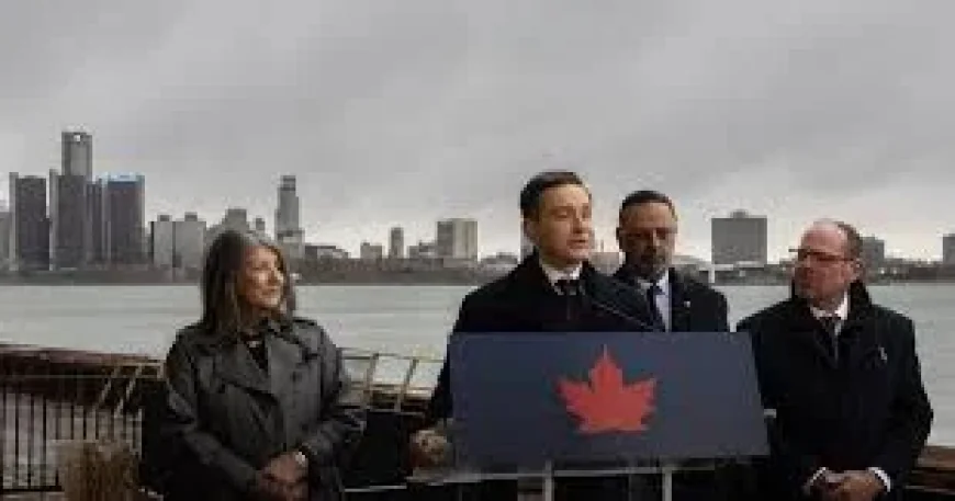 Pierre Poilievre to travel to U.S. this week to fight for tariff-free access