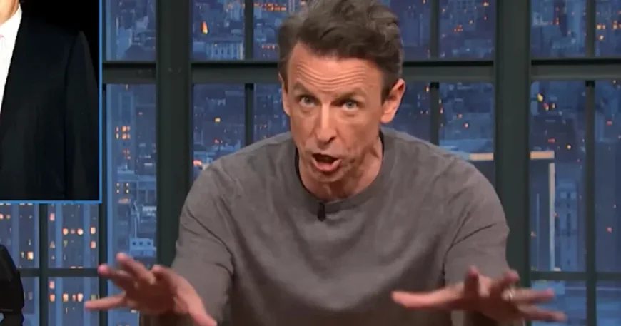 Seth Meyers Criticizes Trump’s ‘Oatmeal’ Brain War Remarks