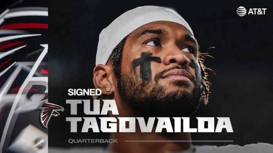 Atlanta Falcons Secure QB Tua Tagovailoa in Key Signing