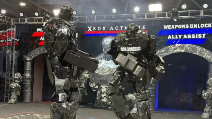 Robots Clash in Detroit’s Epic Robowar: NPR