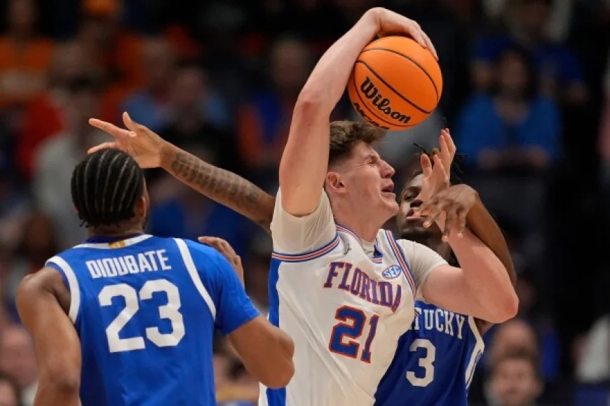 Florida 71, Kentucky 63 FINAL — Alex Condon Double-Double, Gators Advance to SEC Semis as Thomas Haugh Draws 8 Fouls