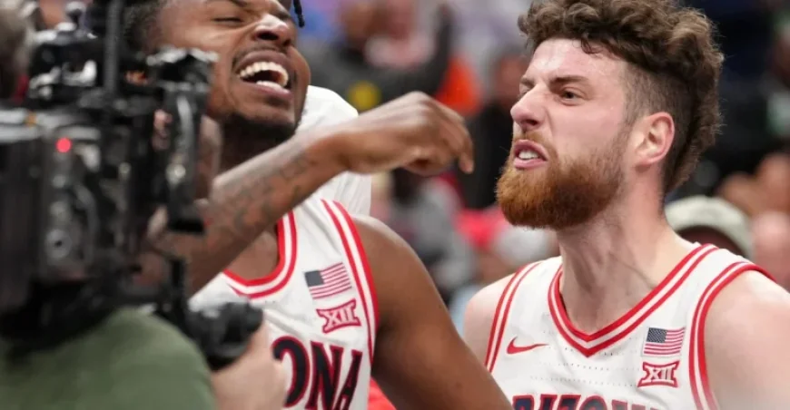 Arizona Triumphs: Tommy Lloyd and Players React Post-Iowa State Win at Big 12 Tournament