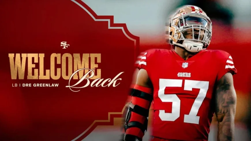 49ers Secure Linebacker Dre Greenlaw with One-Year Contract