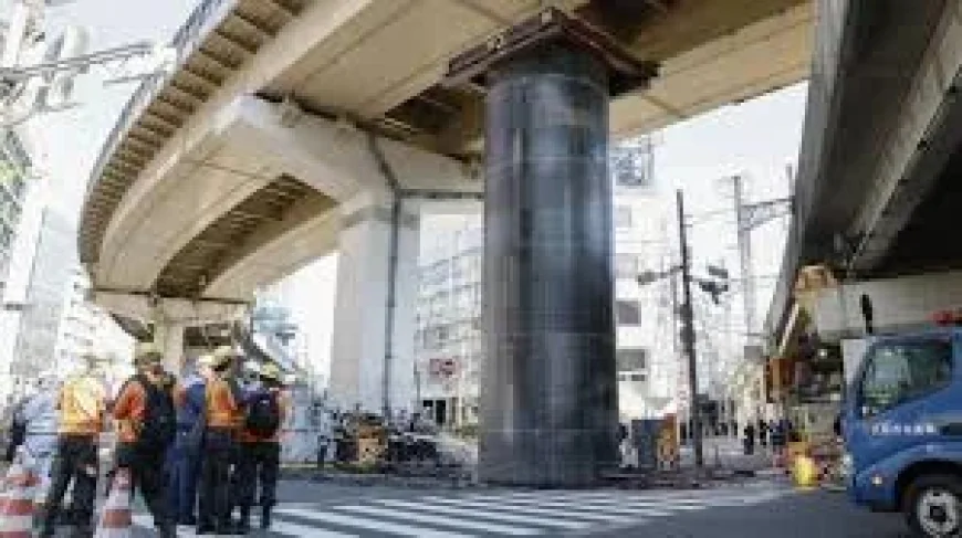 Steel Cylinder In Japan: The Overnight Pipe That Rose Through an Osaka Highway and the City That Grappled With It