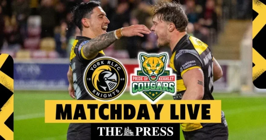 York Knights Vs Keighley Cougars: Applegarth Relishes Cup Beauty as Underdog Cougars Head to York