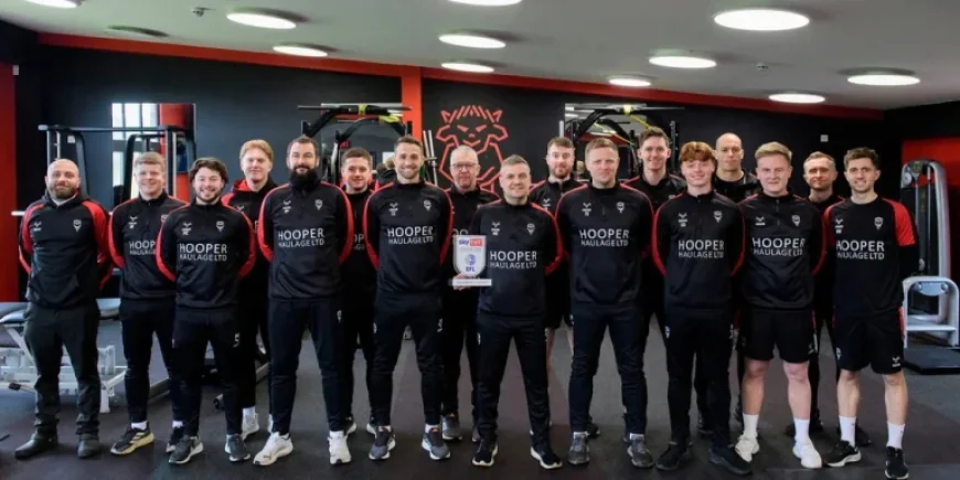 Lincoln City Fc — lincoln city fc lands second Manager of the Month award in a row