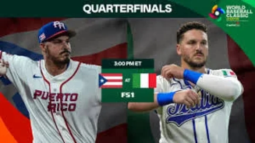 Puerto Rico Vs Italy: Waiting for the Quarterfinal That Millions Can’t Properly See