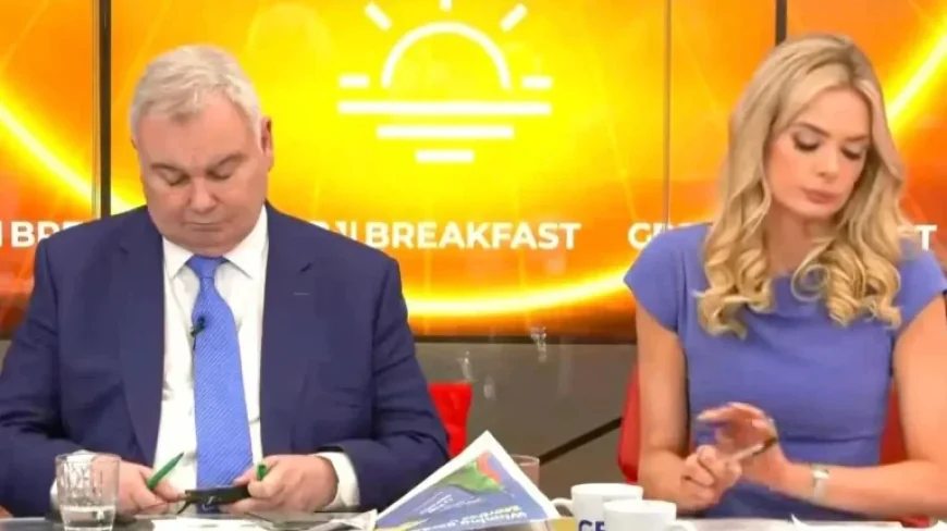 Moment Eamonn Holmes ‘falls asleep on air’ as TV insiders admit their concerns