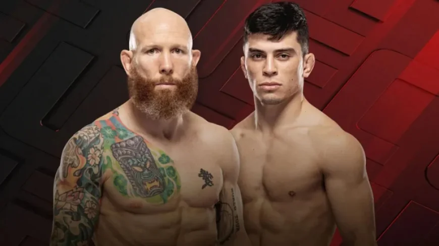 Kevin Vallejos Headlines UFC Fight Night Against Josh Emmett in Las Vegas