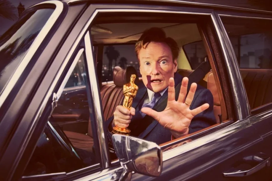Conan O’Brien Just Can’t Help Himself at the Oscars