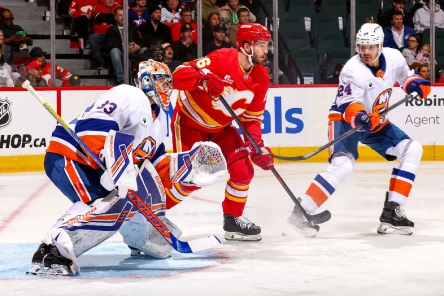 Flames Vs Islanders, and the pressure of needing points on a tight night in Elmont