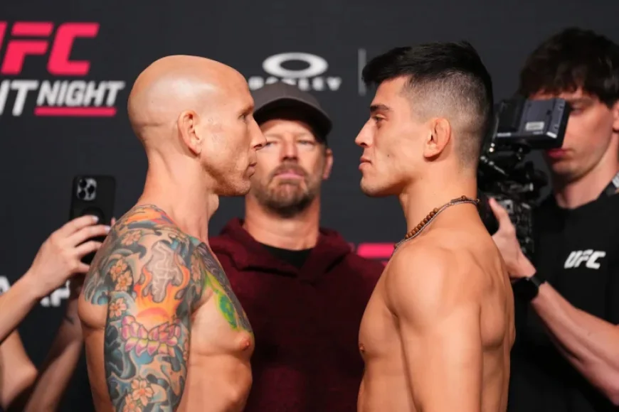 LIVE! UFC Vegas 114 Results: Josh Emmett vs. Vallejos