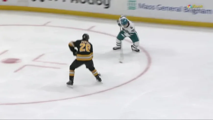 Tyler Toffoli Deflects, Eklund’s Stunner Sends Sharks Past Bruins in Boston