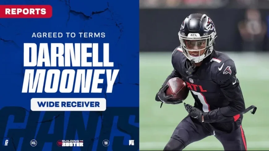 Giants Secure WR Darnell Mooney, Awaiting Physical Approval