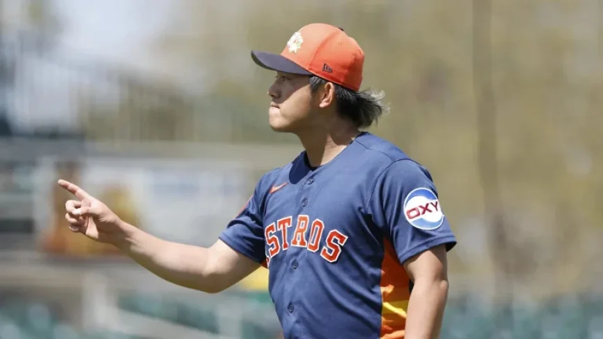 Kikuchi blueprint déjà vu: Astros see Tatsuya Imai velocity jump after delivery tweak