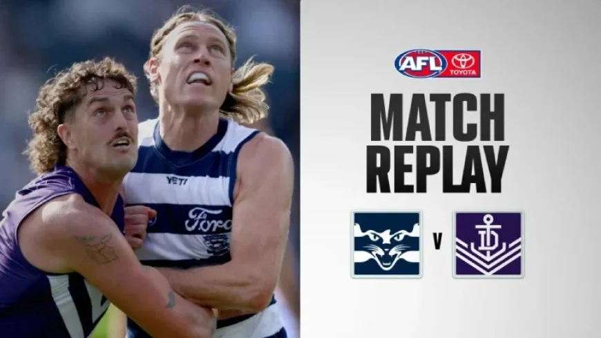 Afl Stats: Match Replay Geelong v Fremantle — afl stats Breakdown