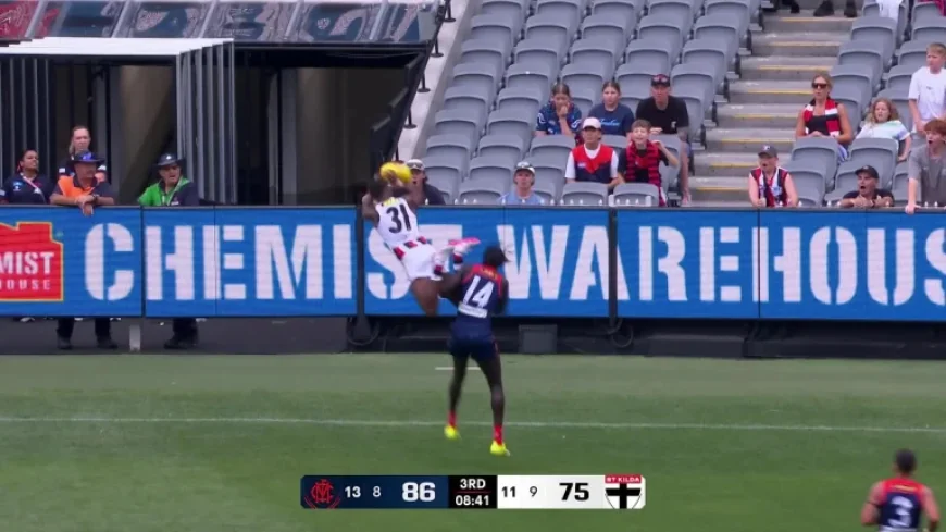 Liam Ryan’s soaring grab exposes a landing that may cost St Kilda