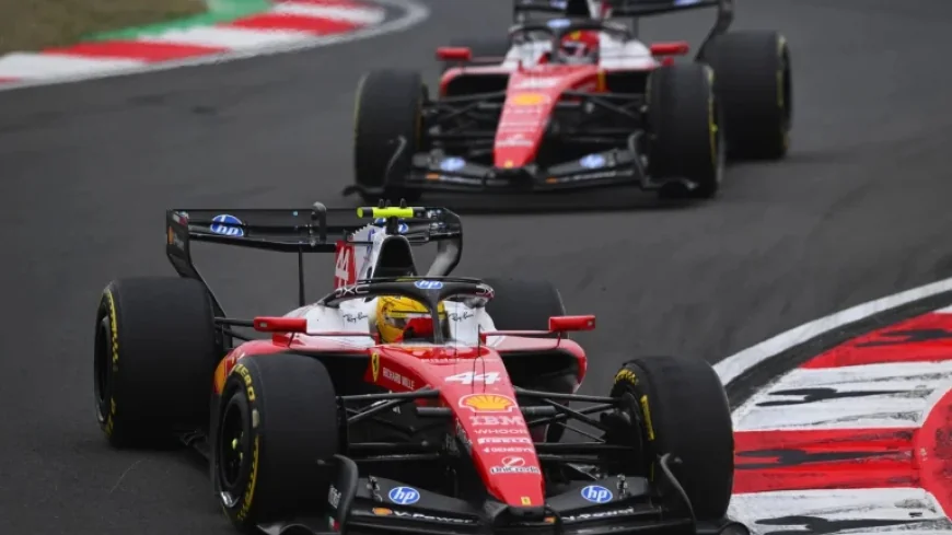 Antonelli F1: Hamilton roars into lead at chaotic Chinese Grand Prix start