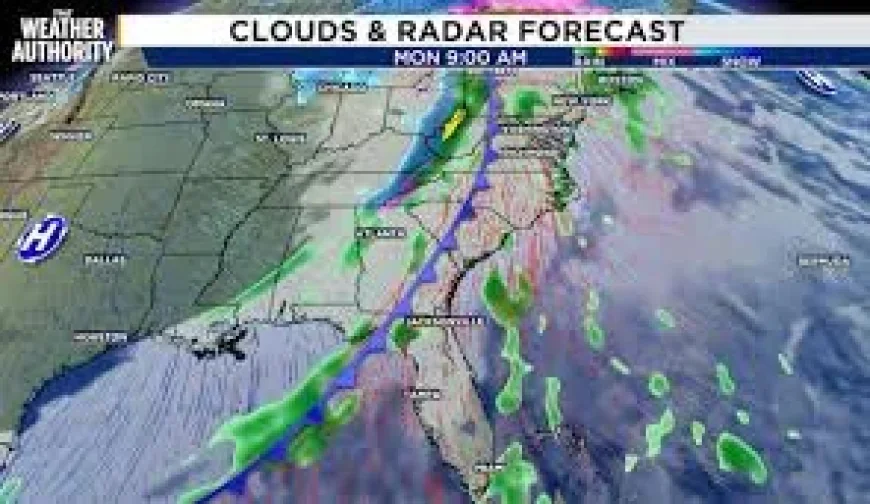 Weather Orlando: Cold Front Triggers Storm Risk Sunday and Monday, Cooler Air Next Week
