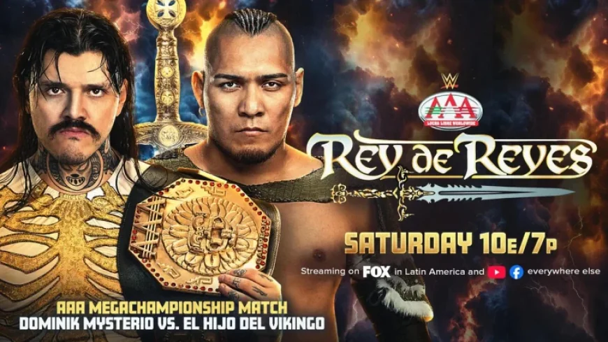 AAA Rey de Reyes: Mega Title Match Result Revealed