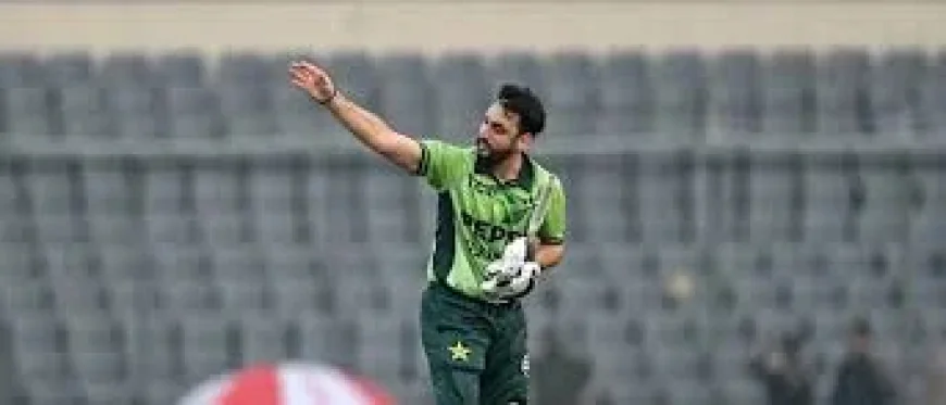 Salman Ali Agha reprimanded after controversial run-out, handed demerit point