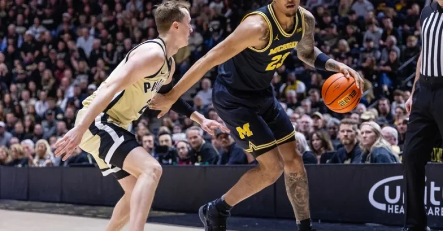 Watch No. 1 Michigan Face No. 7 Purdue in Big Ten Championship