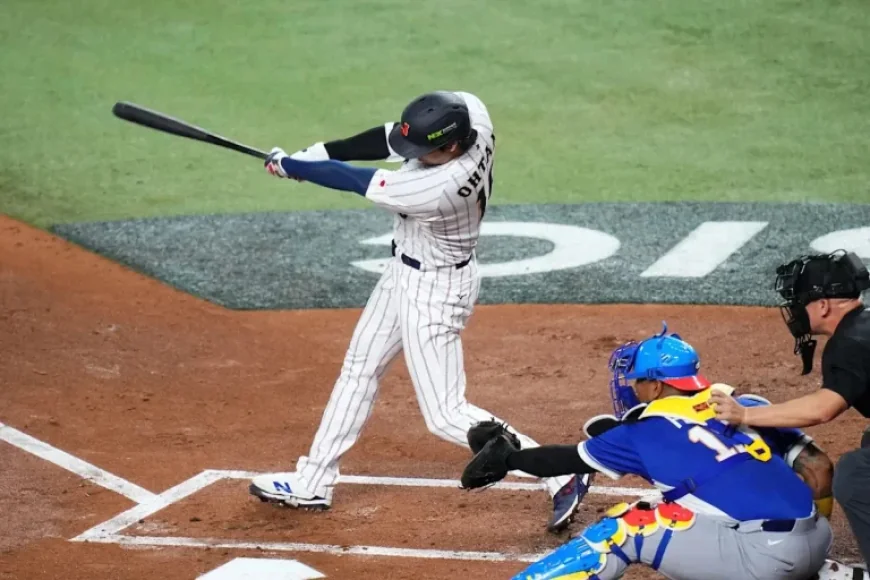 Shohei Ohtani’s Spectacular Bat Flip Follows World Baseball Classic Home Run