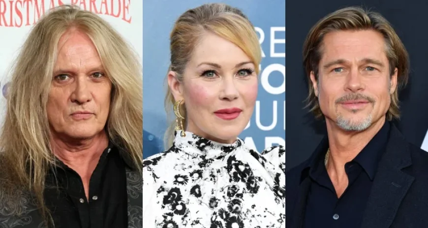 Sebastian Bach Addresses Christina Applegate and Brad Pitt Love Triangle Rumors