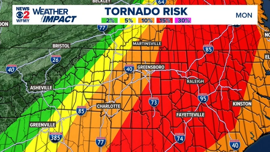 Tornado Warning Today: Rare Level 4 Storm Threat Batters Virginia, Maryland and Washington DC