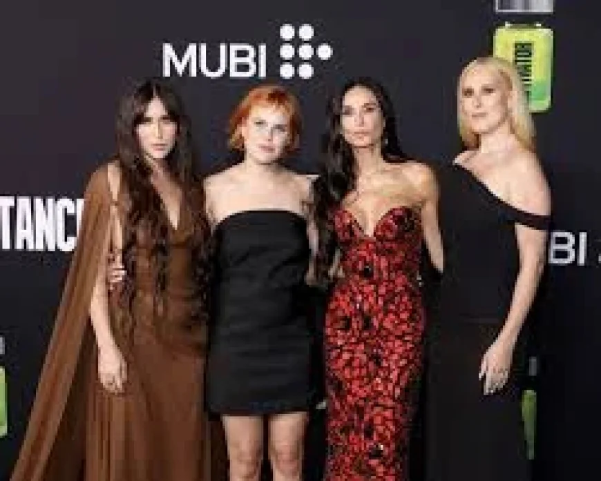 Demi Moore and Her Three Lookalike Daughters: A Family of Public Faces and Private Care