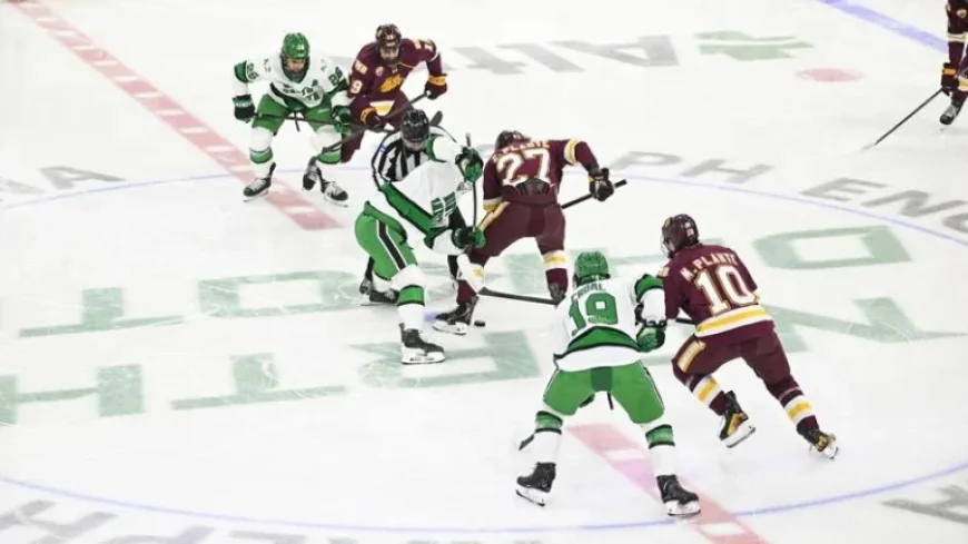 UND Falls in Frozen Faceoff Semifinals; Eyes NCAA Tournament