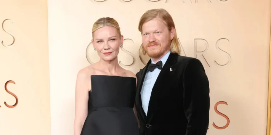 Kirsten Dunst and Jesse Plemons’ Coordinated Black Looks at the Oscars Expose an Unspoken Partnership