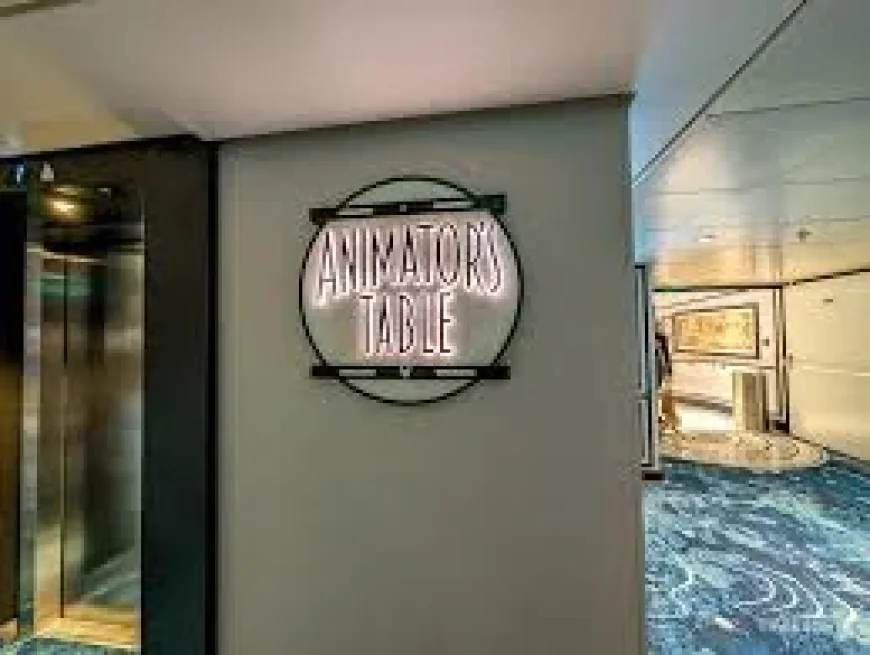 Disney Cruise dining turns into a live animation show on the Disney Adventure, and that’s the real headline