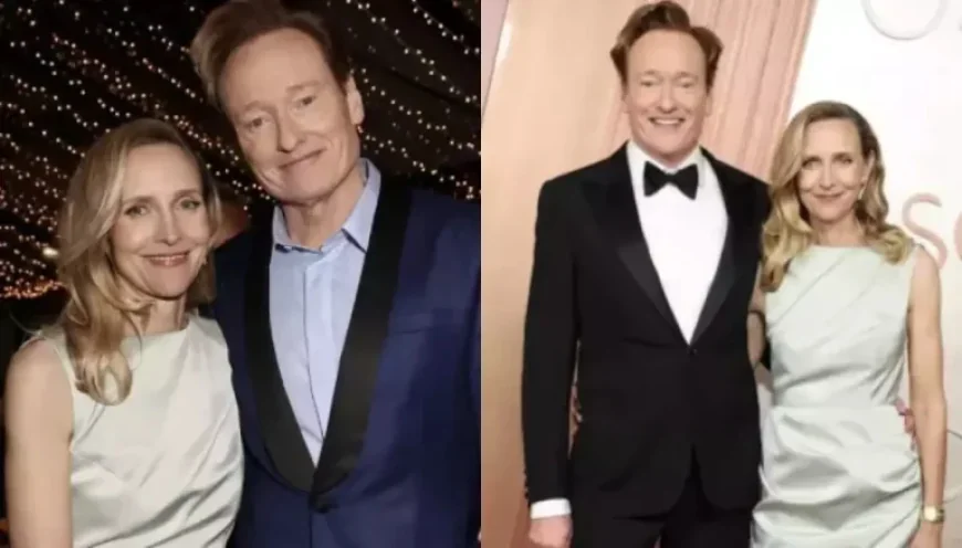 Conan Obrien Wife: Liza Powel O’Brien Steps Into the Oscars 2026 Spotlight as Conan O’Brien Preps to Host