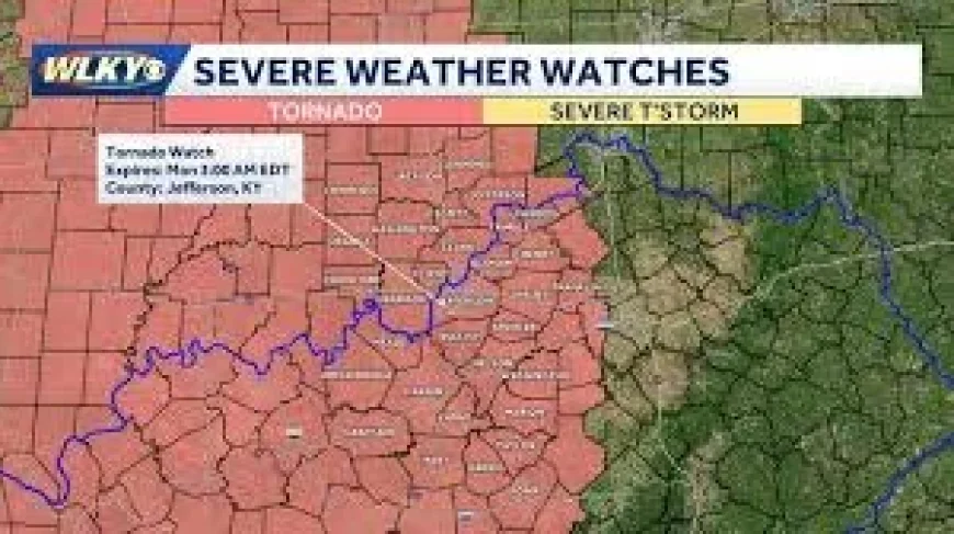 Wkyt and the 30+ Degree Swing: What the Overnight Storm Line Means for Monday’s Bitter Turn